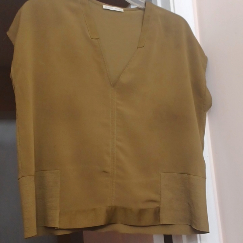 Boxy Style Deep V Top by Zara - Picture 1 of 8